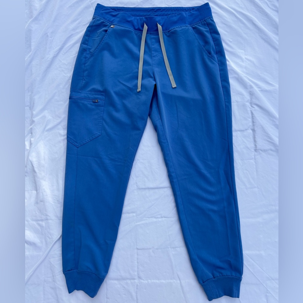 Figs Technical Collection Blue high waist Zamora Jogger Pants set PO# 1683